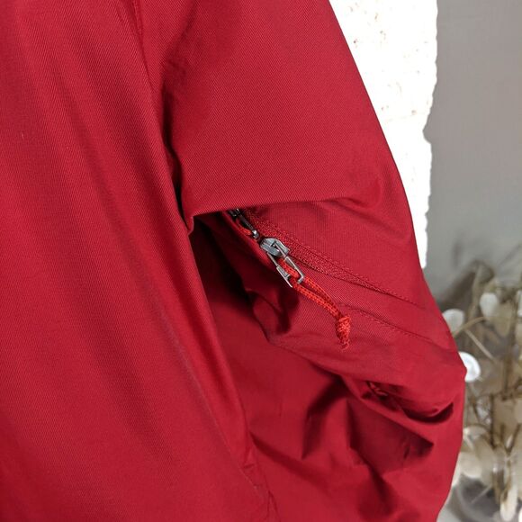 Nike Fit Storm ACG Red Puffer Jacket Cold Weather Size Large 12/14 Olympics NBC - Picture 6 of 12